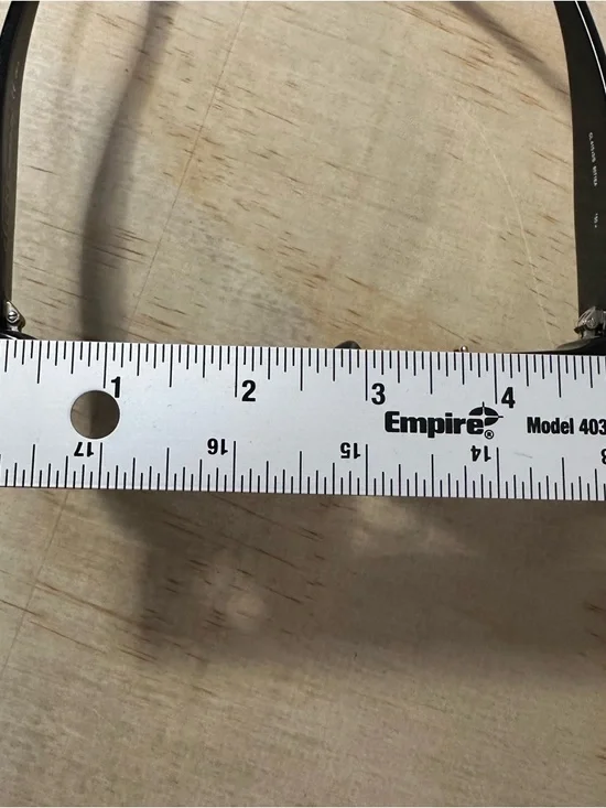 Vtg CELINE Preppy Pretty Double Bridge Sunglasses Black Gold Italy Purple Grad - Picture 12 of 13